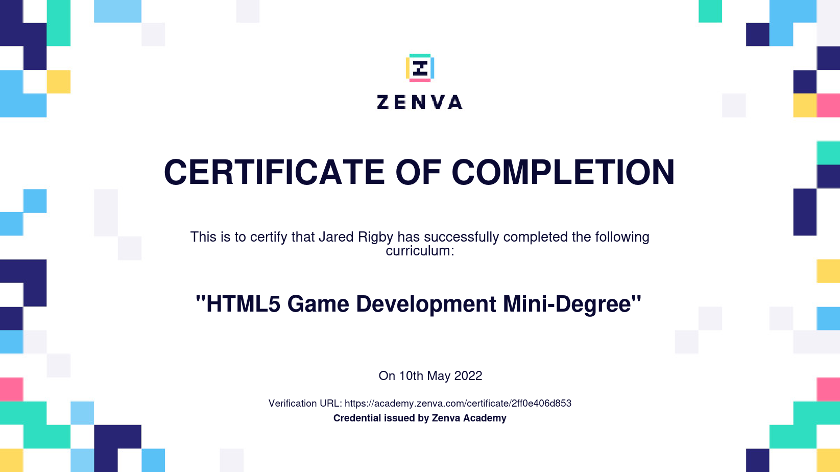 Zenva HTML5 Games Programming Mini Degree